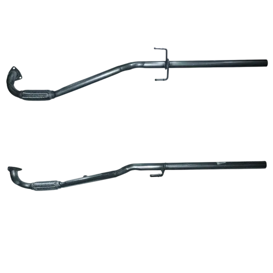 Auspuffrohr Abgasrohr Flexrohr Hosenrohr Abgaskrümmer Rohr bis EURO 4 E-Prüfzeichen für OPEL SIGNUM 1.8L 16-V-Z18XE-Motor u.a. BM CATALYSTS