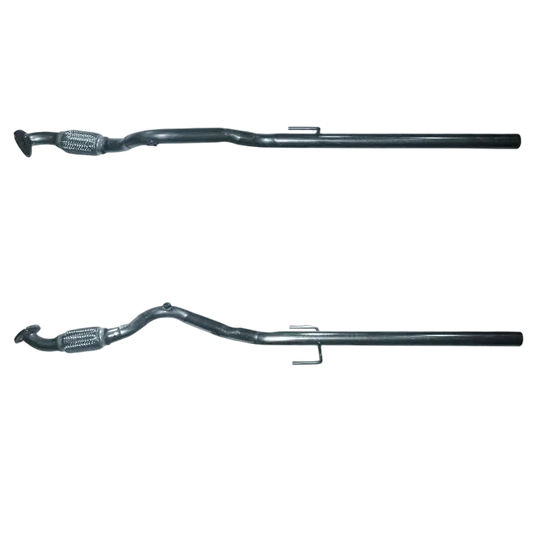 Auspuffrohr Abgasrohr Flexrohr Hosenrohr Abgaskrümmer Rohr bis EURO 4 E-Prüfzeichen für OPEL SIGNUM 1.8L 16-V-Z18XER-Motor u.a. BM CATALYSTS