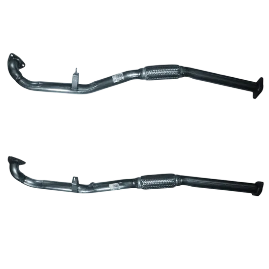Auspuffrohr Abgasrohr Flexrohr Hosenrohr Abgaskrümmer Rohr bis EURO 4 E-Prüfzeichen für OPEL VECTRA B 1.8L 16-V-Z18XE-Motor u.a. BM CATALYSTS
