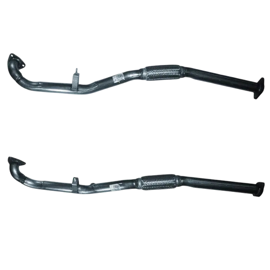 Auspuffrohr Abgasrohr Flexrohr Hosenrohr Abgaskrümmer Rohr bis EURO 4 E-Prüfzeichen für OPEL VECTRA B 1.8L 16-V-Z18XE-Motor u.a. BM CATALYSTS