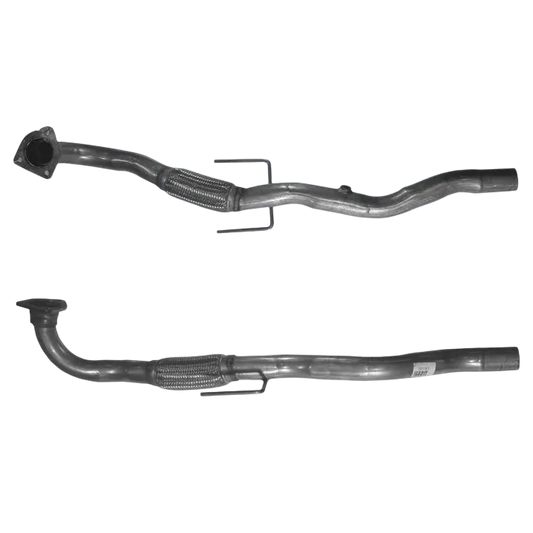Auspuffrohr Abgasrohr Flexrohr Hosenrohr Abgaskrümmer Rohr bis EURO 4 E-Prüfzeichen für OPEL VECTRA C 2L 16-V-Turbo-Z20NET-Motor u.a. BM CATALYSTS