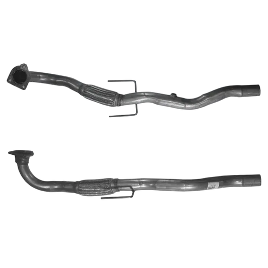 Auspuffrohr Abgasrohr Flexrohr Hosenrohr Abgaskrümmer Rohr bis EURO 4 E-Prüfzeichen für OPEL VECTRA C 2L 16-V-Turbo-Z20NET-Motor u.a. BM CATALYSTS