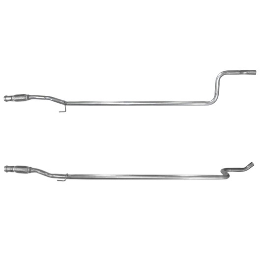 Auspuffrohr Abgasrohr Flexrohr Hosenrohr Abgaskrümmer Rohr bis EURO 4 E-Prüfzeichen für PEUGEOT 207 1.4L HDi 8HZDV4TD u.a. BM CATALYSTS