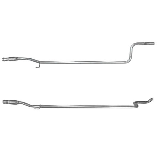 Auspuffrohr Abgasrohr Flexrohr Hosenrohr Abgaskrümmer Rohr bis EURO 4 E-Prüfzeichen für PEUGEOT 207 1.4L HDi 8HZDV4TD u.a. BM CATALYSTS