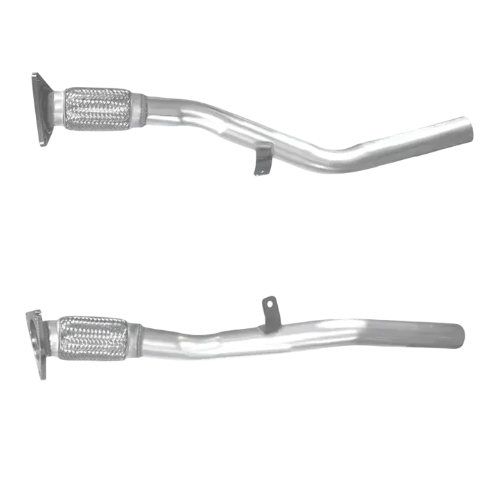 Auspuffrohr Abgasrohr Flexrohr Hosenrohr Abgaskrümmer Rohr bis EURO 4 E-Prüfzeichen für RENAULT CLIO 1.6L Mk 3 16v GT K4M862 Motor u.a. BM CATALYSTS