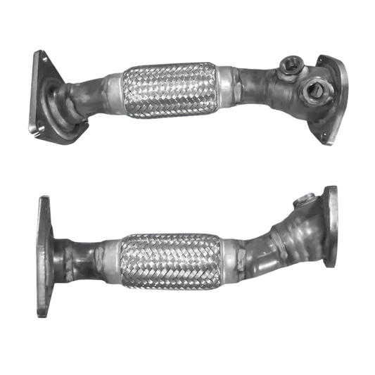 Auspuffrohr Abgasrohr Flexrohr Hosenrohr Abgaskrümmer Rohr bis EURO 4 E-Prüfzeichen für RENAULT GRAND SCENIC 1.9L dCi F9Q816 Motor u.a. BM CATALYSTS