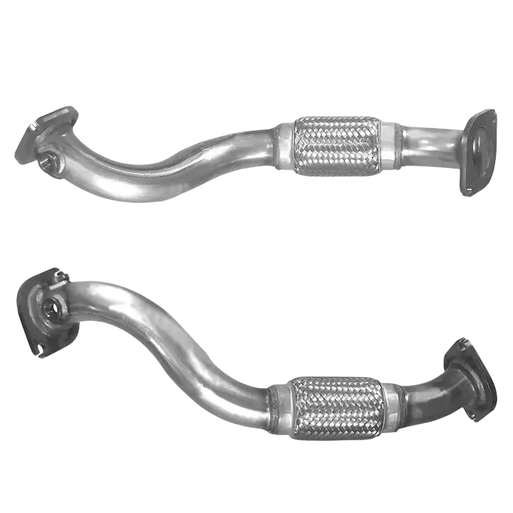 Auspuffrohr Abgasrohr Flexrohr Hosenrohr Abgaskrümmer Rohr bis EURO 4 E-Prüfzeichen für RENAULT MASTER 2.5L dCi G9U650-Motor; DPF-Modell u.a. BM CATALYSTS