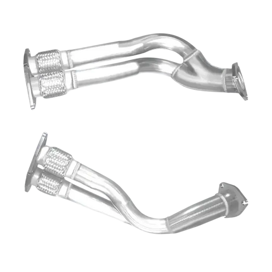 Auspuffrohr Abgasrohr Flexrohr Hosenrohr Abgaskrümmer Rohr bis EURO 4 E-Prüfzeichen für SEAT ALHAMBRA 2L 8-V-ATM-Motor mit OBD u.a. BM CATALYSTS