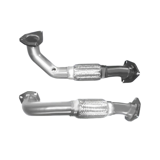 Auspuffrohr Abgasrohr Flexrohr Hosenrohr Abgaskrümmer Rohr bis EURO 4 E-Prüfzeichen für SEAT ALHAMBRA 2L TDi BRT-Motor; DPF u.a. BM CATALYSTS