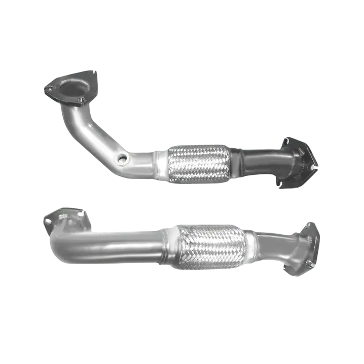 Auspuffrohr Abgasrohr Flexrohr Hosenrohr Abgaskrümmer Rohr bis EURO 4 E-Prüfzeichen für SEAT ALHAMBRA 2L TDi BRT-Motor; DPF u.a. BM CATALYSTS