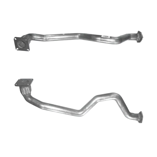 Auspuffrohr Abgasrohr Flexrohr Hosenrohr Abgaskrümmer Rohr bis EURO 4 E-Prüfzeichen für SEAT LEON 1.4L 16-V-BCA-Motor u.a. BM CATALYSTS