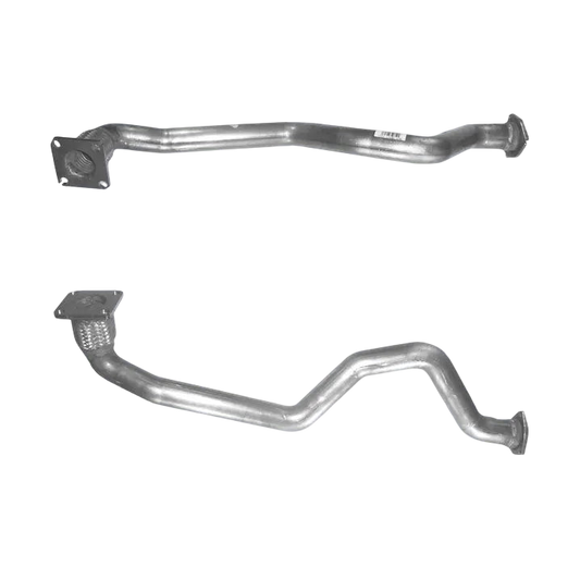 Auspuffrohr Abgasrohr Flexrohr Hosenrohr Abgaskrümmer Rohr bis EURO 4 E-Prüfzeichen für SEAT LEON 1.4L 16-V-BCA-Motor u.a. BM CATALYSTS
