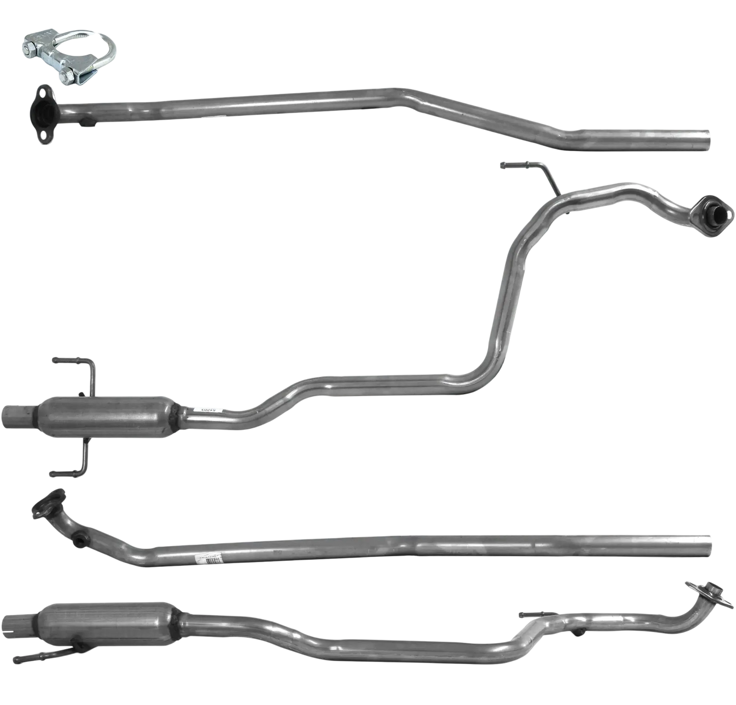 Auspuffrohr Abgasrohr Flexrohr Hosenrohr Abgaskrümmer Rohr bis EURO 4 E-Prüfzeichen für TOYOTA YARIS 1L 12-V-1KRFE-Motor; Fahrgestellnummer JT... BM CATALYSTS