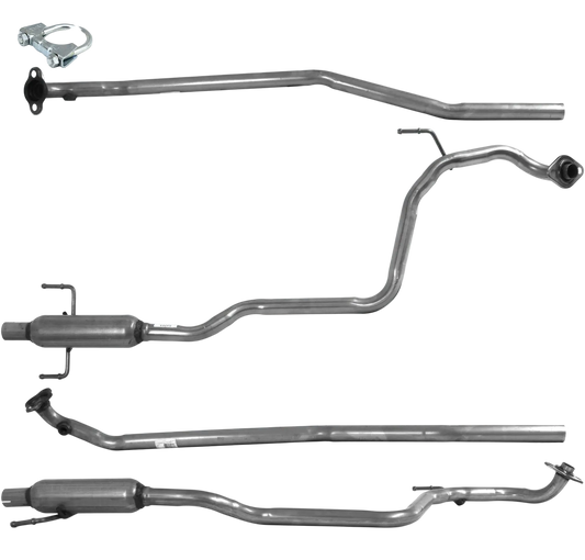 Auspuffrohr Abgasrohr Flexrohr Hosenrohr Abgaskrümmer Rohr bis EURO 4 E-Prüfzeichen für TOYOTA YARIS 1L 12-V-1KRFE-Motor; Fahrgestellnummer JT... BM CATALYSTS