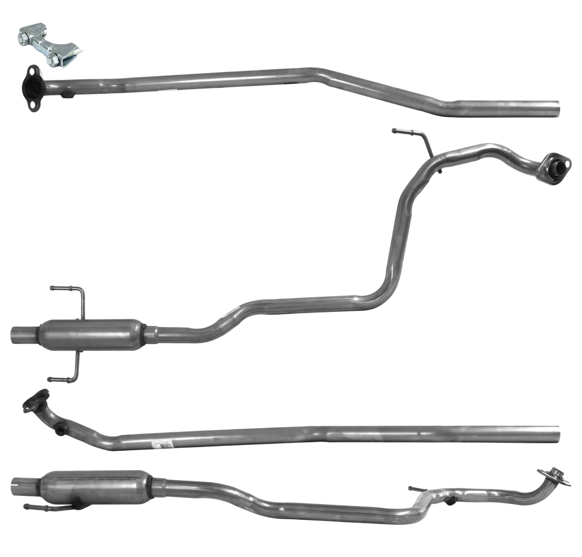 Auspuffrohr Abgasrohr Flexrohr Hosenrohr Abgaskrümmer Rohr bis EURO 4 E-Prüfzeichen für TOYOTA YARIS 1L 12-V-1KRFE-Motor; VIN VN... u.a. BM CATALYSTS