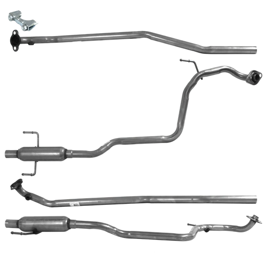 Auspuffrohr Abgasrohr Flexrohr Hosenrohr Abgaskrümmer Rohr bis EURO 4 E-Prüfzeichen für TOYOTA YARIS 1L 12-V-1KRFE-Motor; VIN VN... u.a. BM CATALYSTS