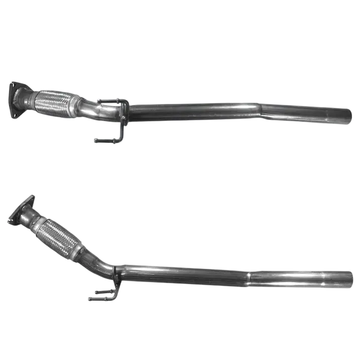 Auspuffrohr Abgasrohr Flexrohr Hosenrohr Abgaskrümmer Rohr bis EURO 4 E-Prüfzeichen für VOLKSWAGEN CADDIE 2L SDi BDJ; BST Motor u.a. BM CATALYSTS