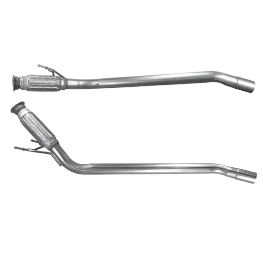 Auspuffrohr Abgasrohr Flexrohr Hosenrohr Abgaskrümmer Rohr bis EURO 4 E-Prüfzeichen für VOLKSWAGEN TRANSPORTER 1.9L BRR; BRS u.a. BM CATALYSTS