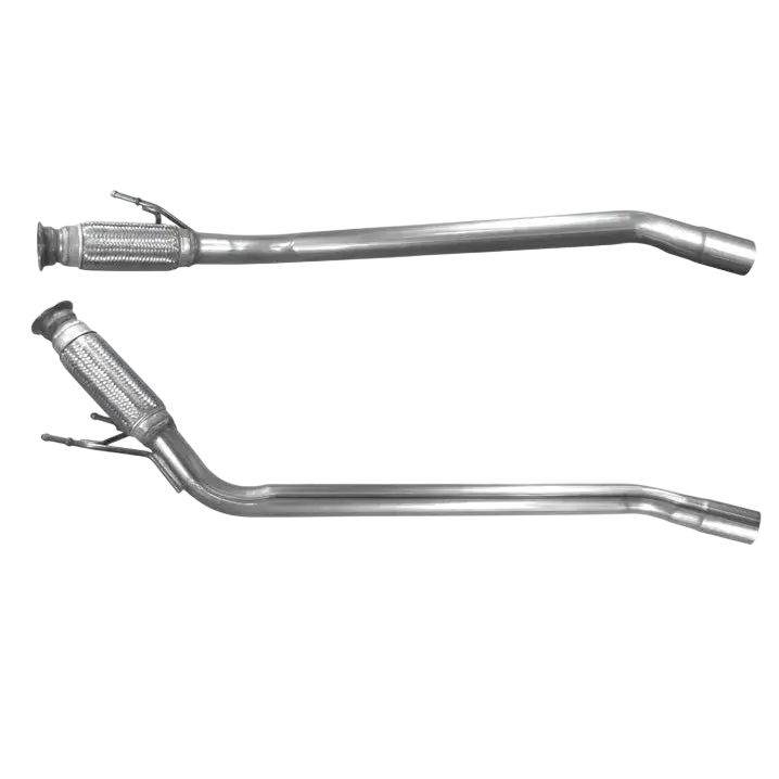 Auspuffrohr Abgasrohr Flexrohr Hosenrohr Abgaskrümmer Rohr bis EURO 4 E-Prüfzeichen für VOLKSWAGEN TRANSPORTER 1.9L BRR; BRS u.a. BM CATALYSTS
