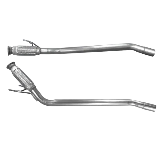 Auspuffrohr Abgasrohr Flexrohr Hosenrohr Abgaskrümmer Rohr bis EURO 4 E-Prüfzeichen für VOLKSWAGEN TRANSPORTER 1.9L BRR; BRS u.a. BM CATALYSTS
