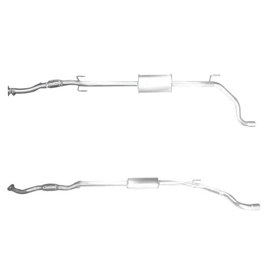 Auspuffrohr Abgasrohr Flexrohr Hosenrohr Abgaskrümmer Rohr bis EURO 4 oder 5 E-Prüfzeichen für ALFA ROMEO MITO 1.6L JTDM 955A3 Motor u.a. BM CATALYSTS