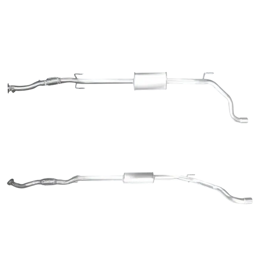 Auspuffrohr Abgasrohr Flexrohr Hosenrohr Abgaskrümmer Rohr bis EURO 4 oder 5 E-Prüfzeichen für ALFA ROMEO MITO 1.6L JTDM 955A3 Motor u.a. BM CATALYSTS