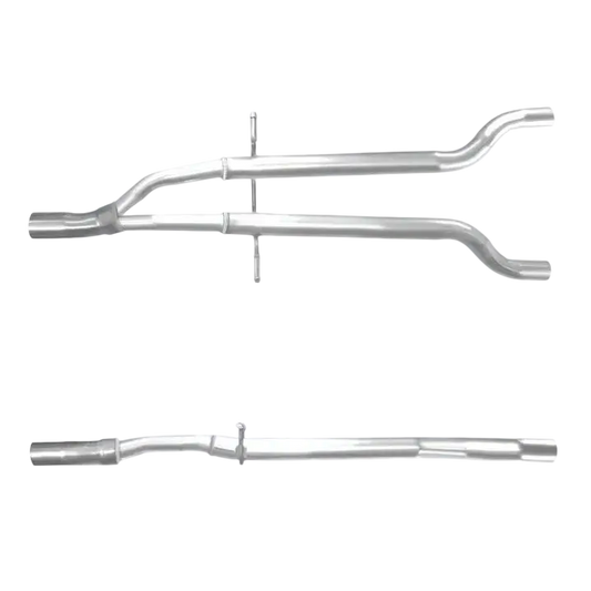 Auspuffrohr Abgasrohr Flexrohr Hosenrohr Abgaskrümmer Rohr bis EURO 4 oder 5 E-Prüfzeichen für AUDI A6 3L TDi Quattro DPF und... BM CATALYSTS