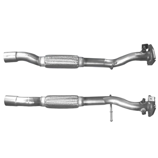 Auspuffrohr Abgasrohr Flexrohr Hosenrohr Abgaskrümmer Rohr bis EURO 4 oder 5 E-Prüfzeichen für FIAT 500 1.3L MJTD 169A1 Motor; Kat zum... BM CATALYSTS