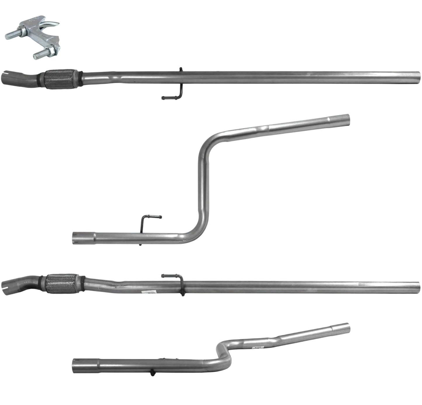 Auspuffrohr Abgasrohr Flexrohr Hosenrohr Abgaskrümmer Rohr bis EURO 4 oder 5 E-Prüfzeichen für FIAT DOBLO 1.3L Multijet 16v SWB 199A3; 263A2... BM CATALYSTS