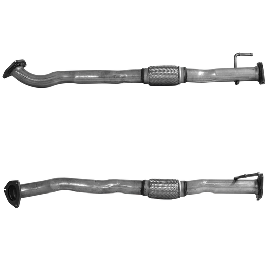 Auspuffrohr Abgasrohr Flexrohr Hosenrohr Abgaskrümmer Rohr bis EURO 4 oder 5 E-Prüfzeichen für FIAT DOBLO 1.9L JTD 223B1 Motor u.a. BM CATALYSTS