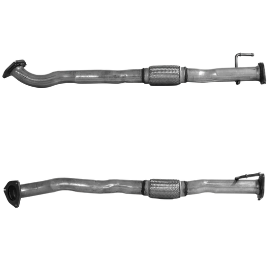 Auspuffrohr Abgasrohr Flexrohr Hosenrohr Abgaskrümmer Rohr bis EURO 4 oder 5 E-Prüfzeichen für FIAT DOBLO 1.9L JTD 223B1 Motor u.a. BM CATALYSTS