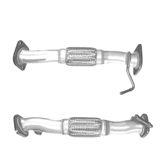 Auspuffrohr Abgasrohr Flexrohr Hosenrohr Abgaskrümmer Rohr bis EURO 4 oder 5 E-Prüfzeichen für HYUNDAI ix35 2L 16-V-G4KD-Motor u.a. BM CATALYSTS