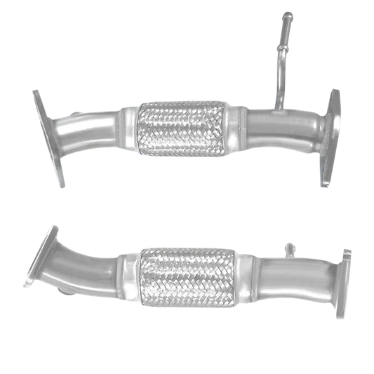 Auspuffrohr Abgasrohr Flexrohr Hosenrohr Abgaskrümmer Rohr bis EURO 4 oder 5 E-Prüfzeichen für KIA CEED 1.4L CVVT 16 V G4FA-Motor u.a. BM CATALYSTS