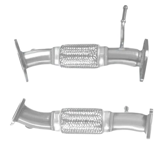 Auspuffrohr Abgasrohr Flexrohr Hosenrohr Abgaskrümmer Rohr bis EURO 4 oder 5 E-Prüfzeichen für KIA CEED 1.4L CVVT 16 V G4FA-Motor u.a. BM CATALYSTS