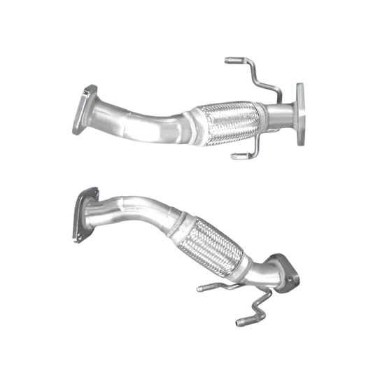 Auspuffrohr Abgasrohr Flexrohr Hosenrohr Abgaskrümmer Rohr bis EURO 4 oder 5 E-Prüfzeichen für KIA SEELE 1.6L CRDi D4FB Motor 1. C/Rohr; DPF... BM CATALYSTS