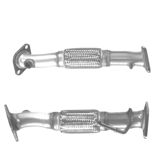 Auspuffrohr Abgasrohr Flexrohr Hosenrohr Abgaskrümmer Rohr bis EURO 4 oder 5 E-Prüfzeichen für KIA VA 1.6L CVVT 16 V G4FC-Motor u.a. BM CATALYSTS