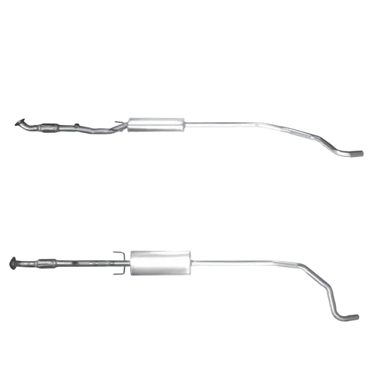 Auspuffrohr Abgasrohr Flexrohr Hosenrohr Abgaskrümmer Rohr bis EURO 4 oder 5 E-Prüfzeichen für OPEL CORSA D 1L 12-V-Van A10XEP;... BM CATALYSTS