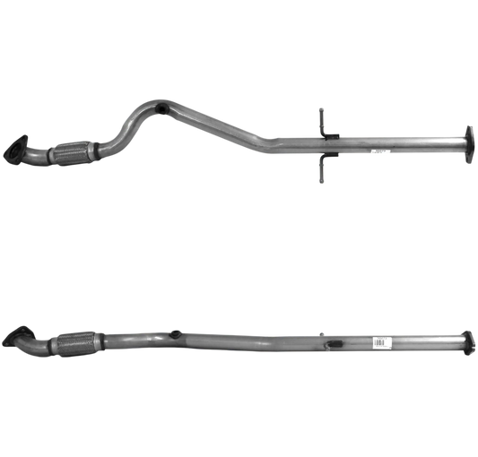 Auspuffrohr Abgasrohr Flexrohr Hosenrohr Abgaskrümmer Rohr bis EURO 4 oder 5 E-Prüfzeichen für OPEL INSIGNIA A 1.6L 16-V-A16XER-Motor u.a. BM CATALYSTS