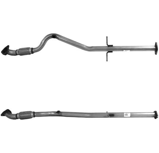 Auspuffrohr Abgasrohr Flexrohr Hosenrohr Abgaskrümmer Rohr bis EURO 4 oder 5 E-Prüfzeichen für OPEL INSIGNIA A 1.6L 16-V-A16XER-Motor u.a. BM CATALYSTS