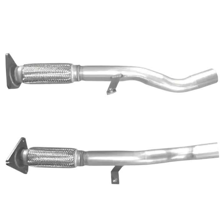 Auspuffrohr Abgasrohr Flexrohr Hosenrohr Abgaskrümmer Rohr bis EURO 4 oder 5 E-Prüfzeichen für RENAULT GRAND SCENIC 1.4L 16-V-H4J700-Motor u.a. BM CATALYSTS