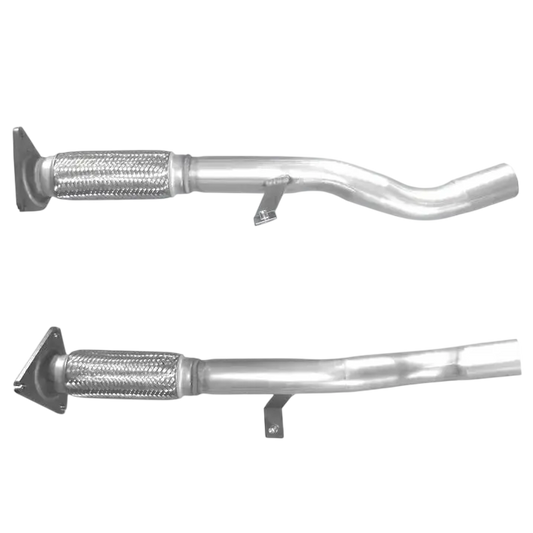 Auspuffrohr Abgasrohr Flexrohr Hosenrohr Abgaskrümmer Rohr bis EURO 4 oder 5 E-Prüfzeichen für RENAULT GRAND SCENIC 1.4L 16-V-H4J700-Motor u.a. BM CATALYSTS