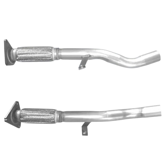 Auspuffrohr Abgasrohr Flexrohr Hosenrohr Abgaskrümmer Rohr bis EURO 4 oder 5 E-Prüfzeichen für RENAULT GRAND SCENIC 1.4L 16-V-H4J700-Motor u.a. BM CATALYSTS