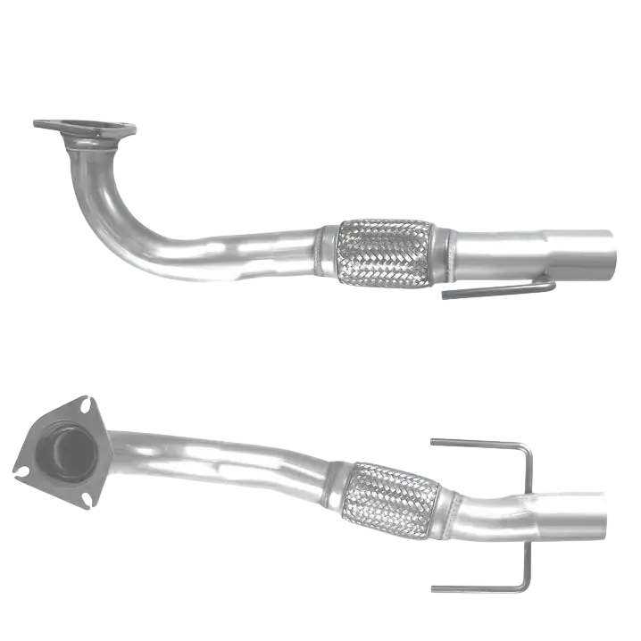 Auspuffrohr Abgasrohr Flexrohr Hosenrohr Abgaskrümmer Rohr bis EURO 4 oder 5 E-Prüfzeichen für SAAB 9-3X 2L Turbo 16 V 4WD B207R-Motor; ab C/N... BM CATALYSTS