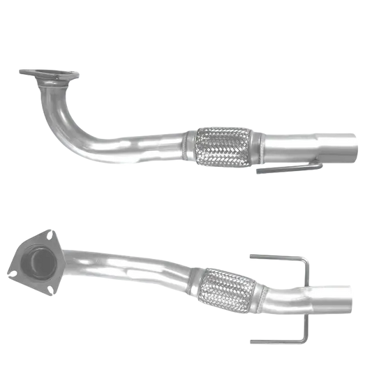 Auspuffrohr Abgasrohr Flexrohr Hosenrohr Abgaskrümmer Rohr bis EURO 4 oder 5 E-Prüfzeichen für SAAB 9-3X 2L Turbo 16 V 4WD B207R-Motor; ab C/N... BM CATALYSTS