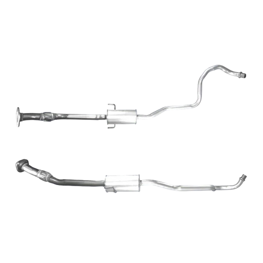 Auspuffrohr Abgasrohr Flexrohr Hosenrohr Abgaskrümmer Rohr bis EURO 4 oder 5 E-Prüfzeichen für TOYOTA YARIS 1.4L Mk.2 D-4D 1ND-TV-Motor ohne... BM CATALYSTS