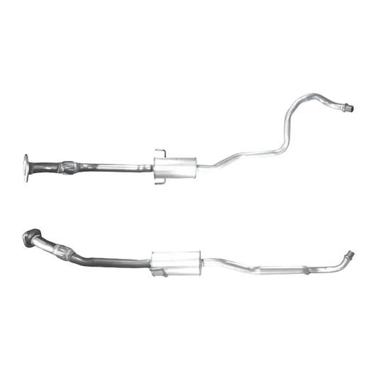 Auspuffrohr Abgasrohr Flexrohr Hosenrohr Abgaskrümmer Rohr bis EURO 4 oder 5 E-Prüfzeichen für TOYOTA YARIS 1.4L Mk.2 D-4D 1ND-TV-Motor ohne... BM CATALYSTS