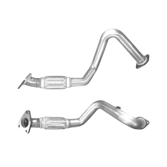 Auspuffrohr Abgasrohr Flexrohr Hosenrohr Abgaskrümmer Rohr bis EURO 5 / 6 E-Prüfzeichen für CHEVROLET TRAX 1.4L Turbo A14NET-Motoren u.a. BM CATALYSTS