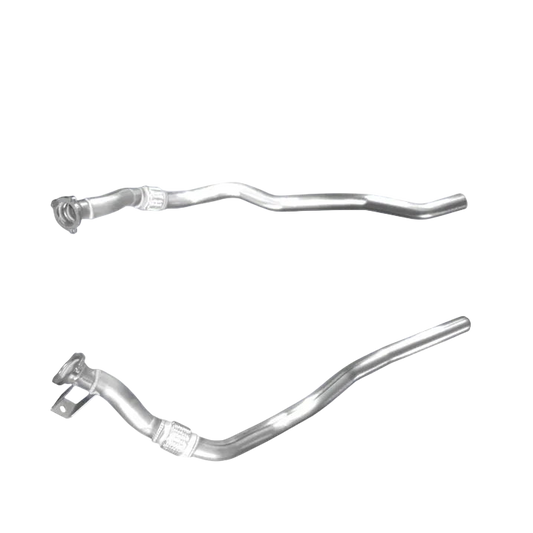 Auspuffrohr Abgasrohr Flexrohr Hosenrohr Abgaskrümmer Rohr bis EURO 5 E-Prüfzeichen für AUDI A4 3L TDi 24v Quattro CDUC-Motor u.a. BM CATALYSTS