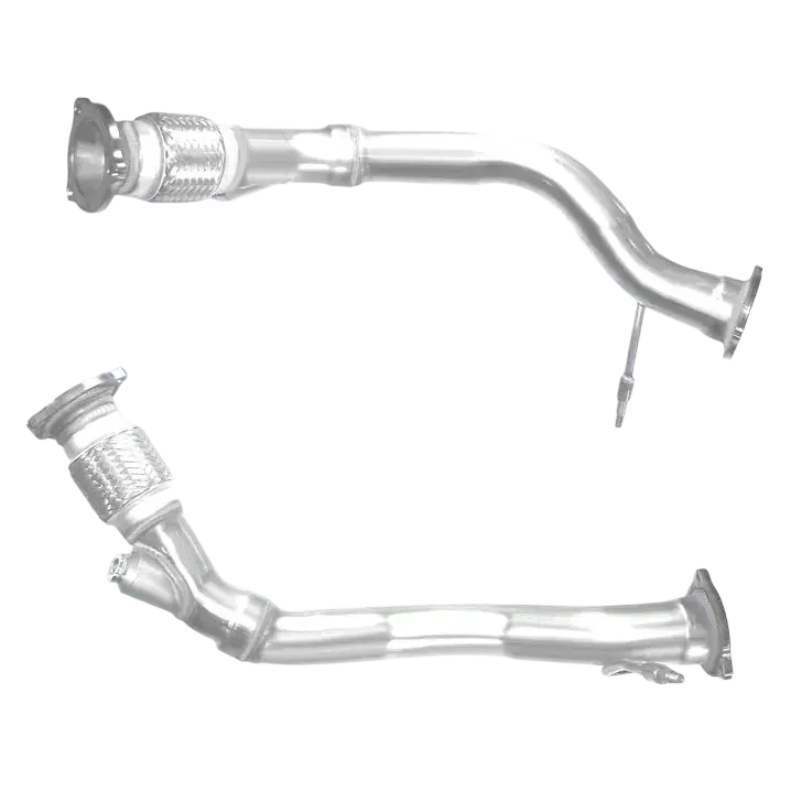 Auspuffrohr Abgasrohr Flexrohr Hosenrohr Abgaskrümmer Rohr bis EURO 5 E-Prüfzeichen für AUDI Frage 5 2L TDi Quattro Auto CGLA; CGLB-Motor;... BM CATALYSTS