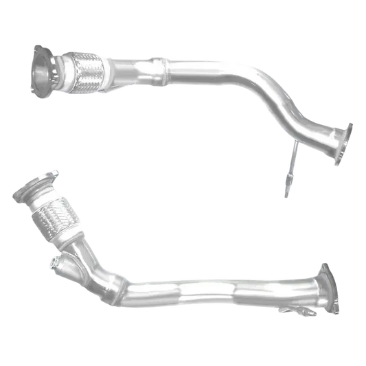 Auspuffrohr Abgasrohr Flexrohr Hosenrohr Abgaskrümmer Rohr bis EURO 5 E-Prüfzeichen für AUDI Frage 5 2L TDi Quattro Auto CGLA; CGLB-Motor;... BM CATALYSTS